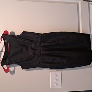 XoXo Black dotted dress